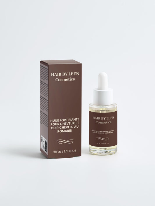 HUILE FORTIFIANTE CHEVEUX ET CUIR CHEVELU AU ROMARIN - STOCK LIMITÉ